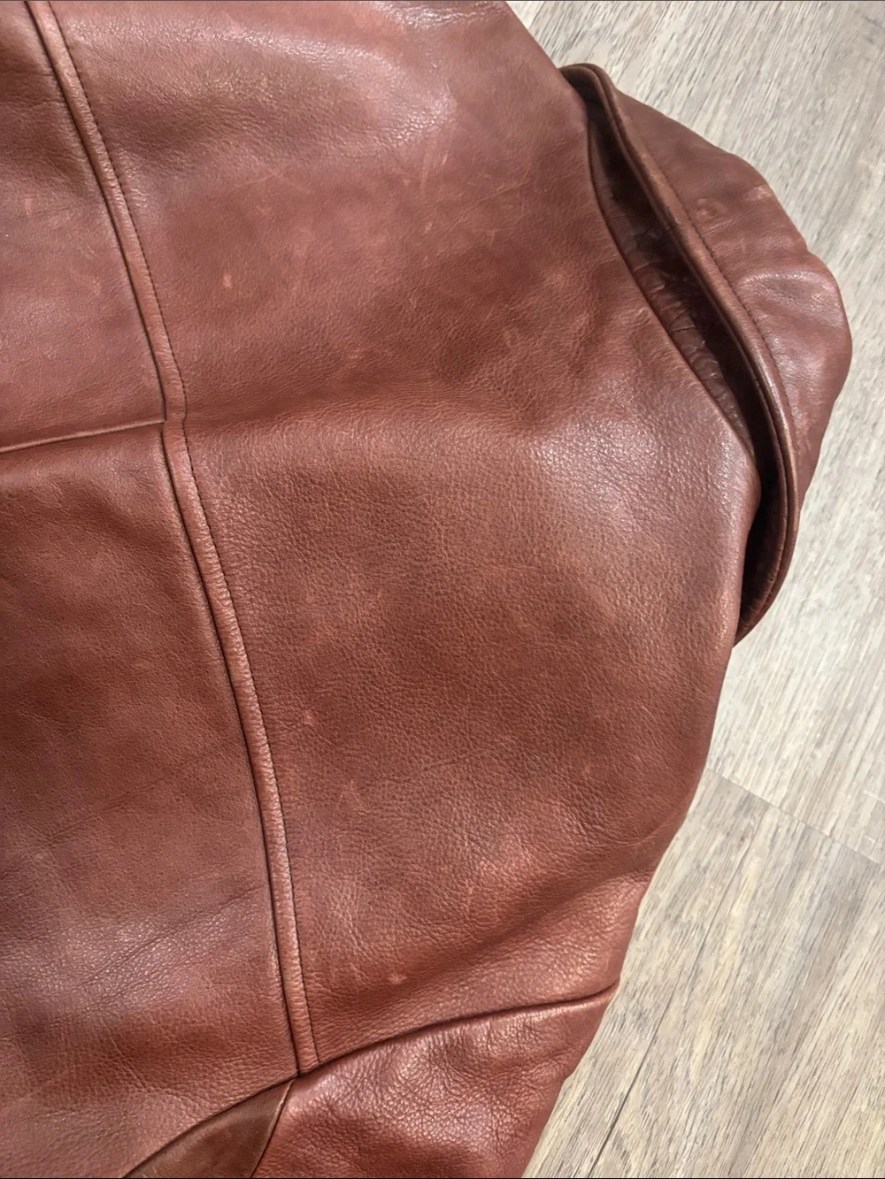 Banana Republic leather comfort bomber